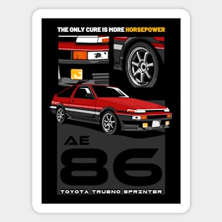 Classic Trueno AE86 Car Magnet